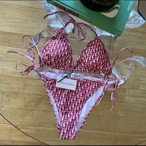 Dior print bikini